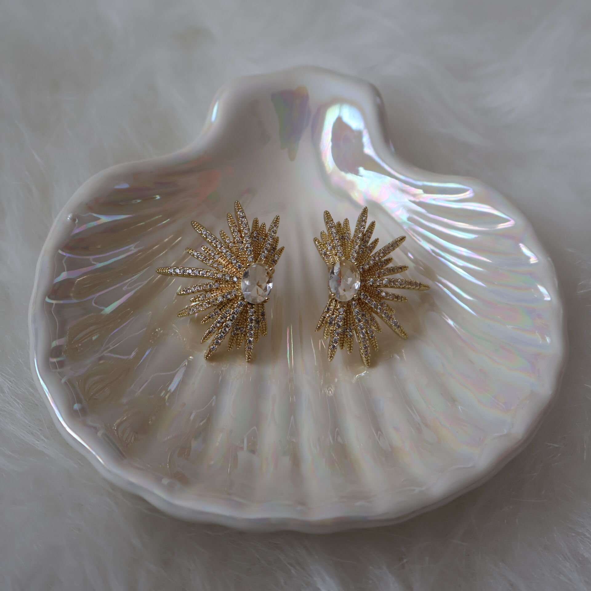 Aurora Shine Küpe Gold