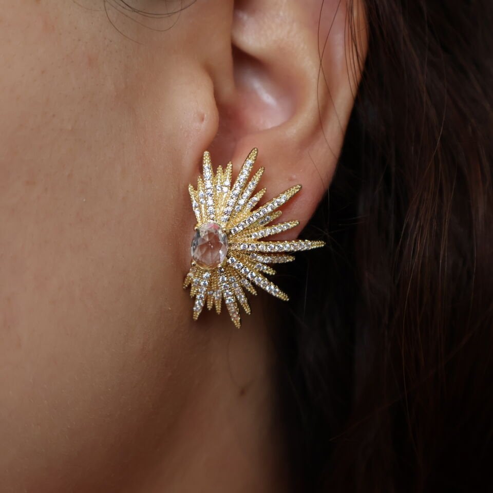 Aurora Shine Küpe Gold