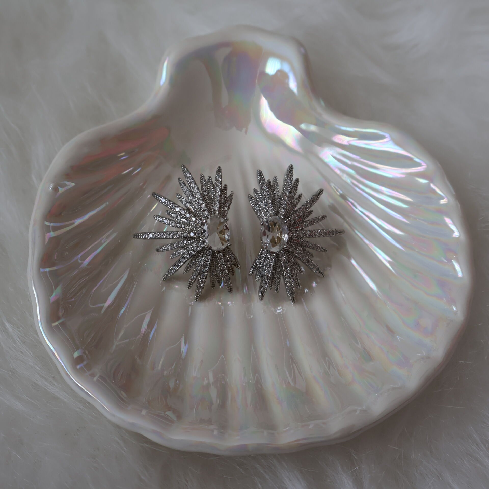 Aurora Shine Küpe Silver