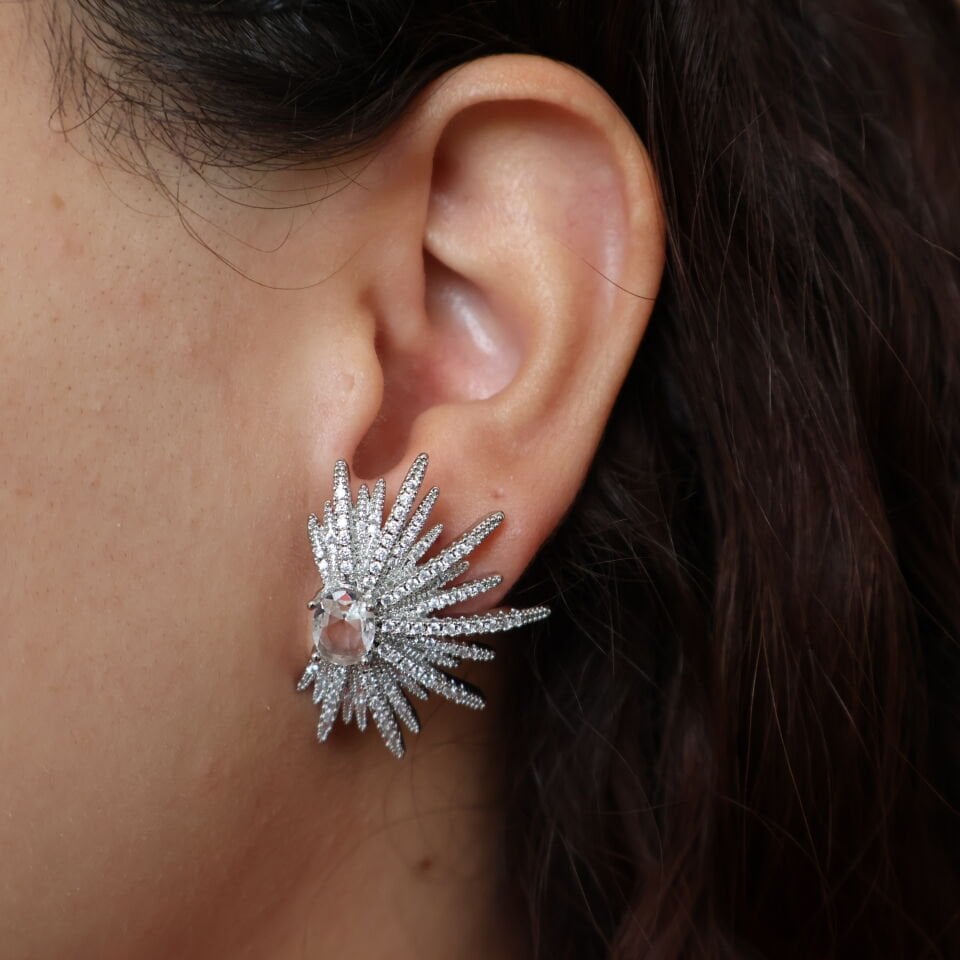 Aurora Shine Küpe Silver