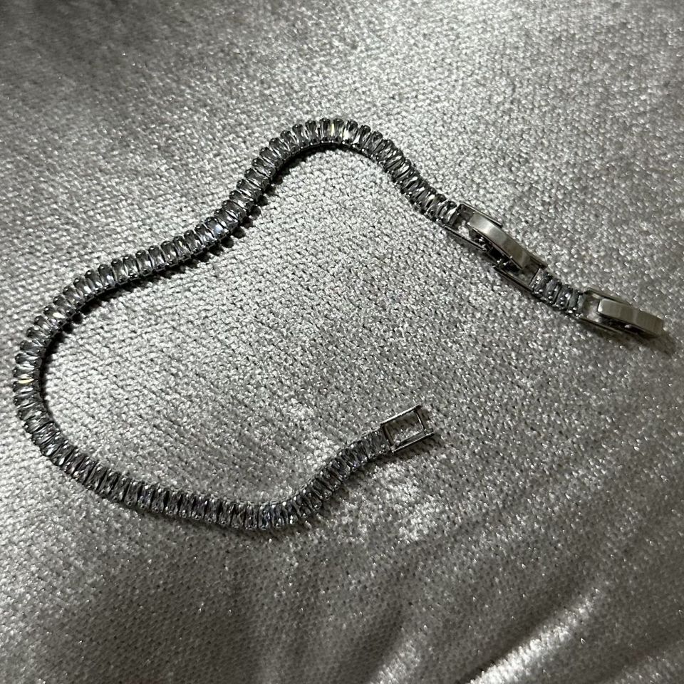 Baget Su Yolu Bileklik Silver