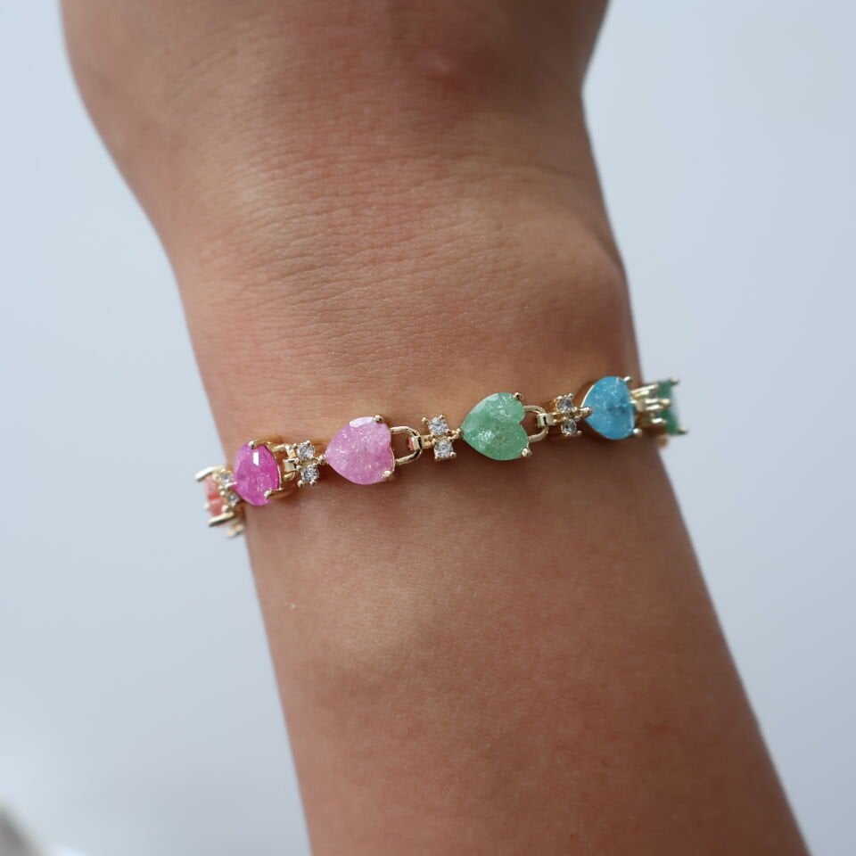 Candy Hearts Bileklik