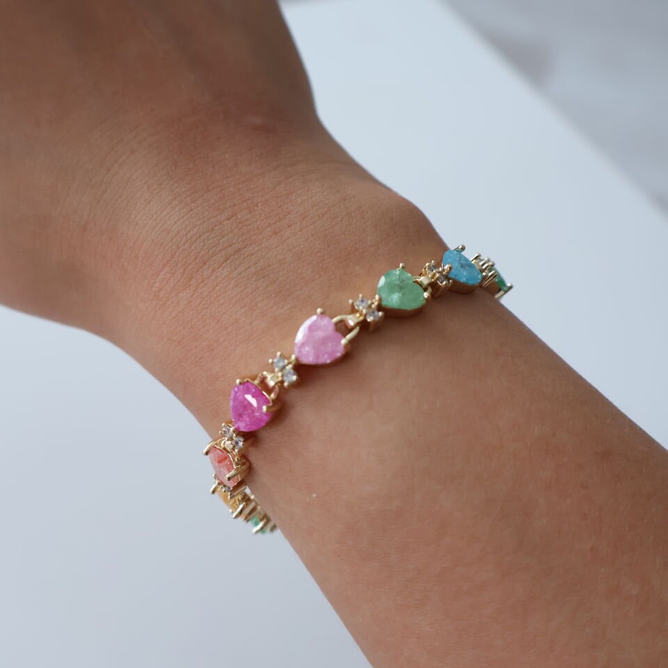 Candy Hearts Bileklik