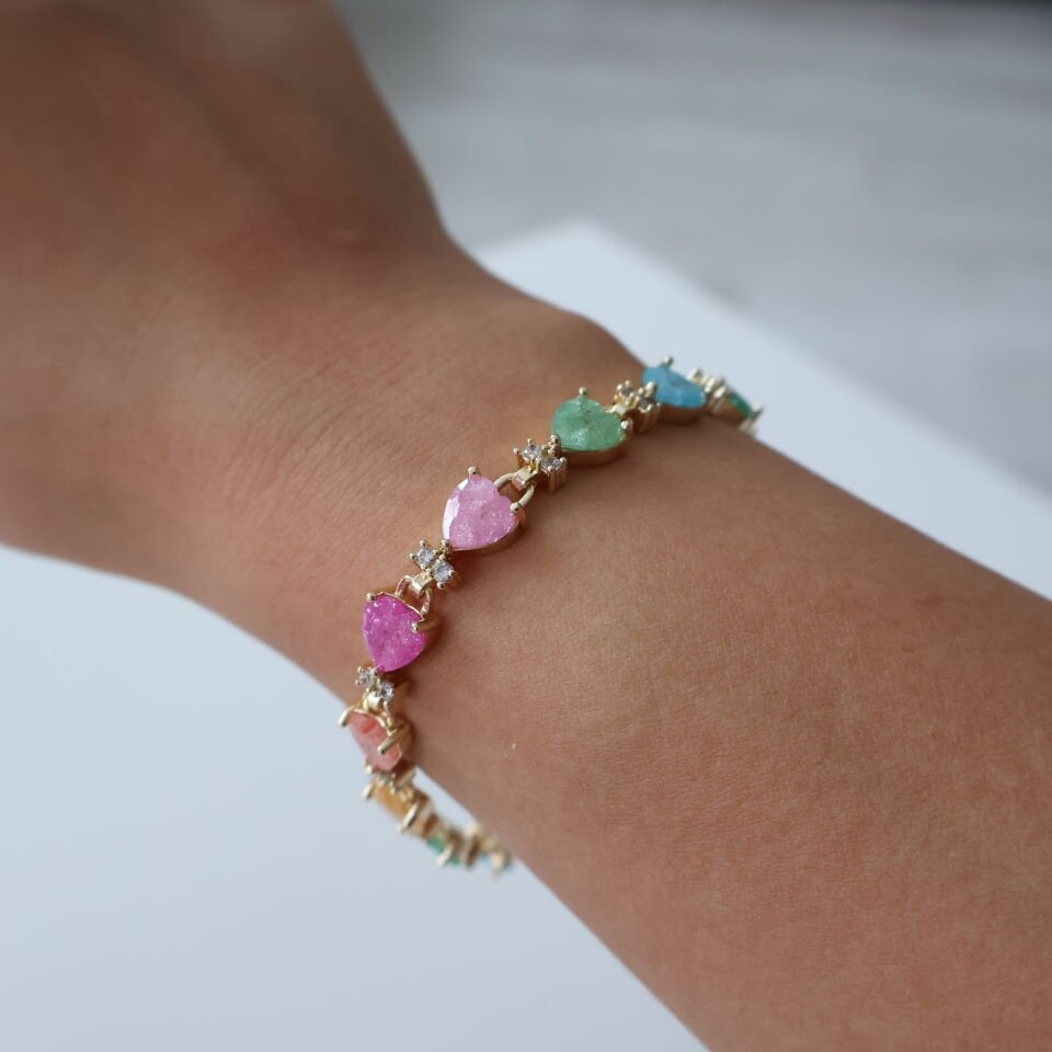 Candy Hearts Bileklik