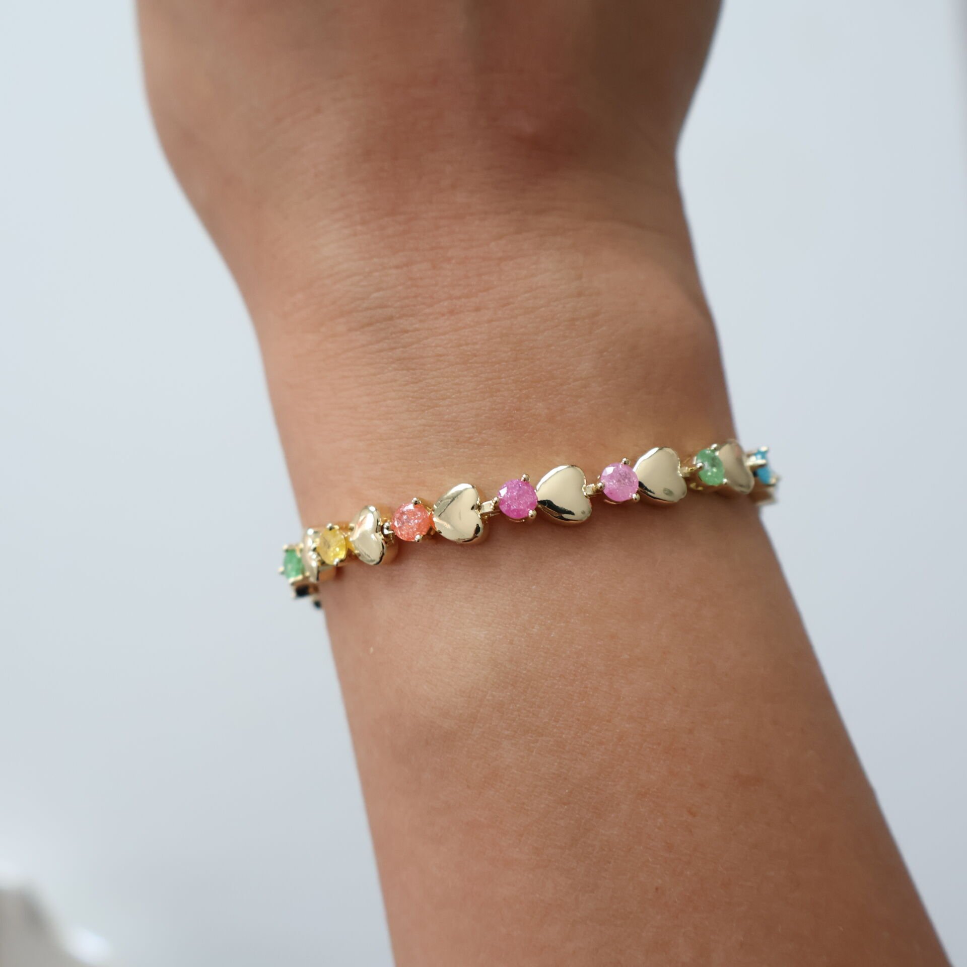 Sweetheart Bileklik Pastel renkli