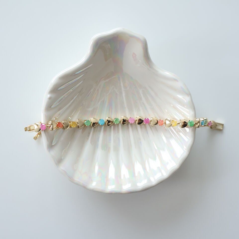 Sweetheart Bileklik Pastel renkli