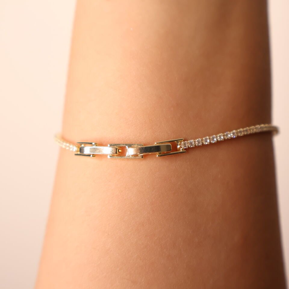 Bloom Van Cleef Bileklik Gold