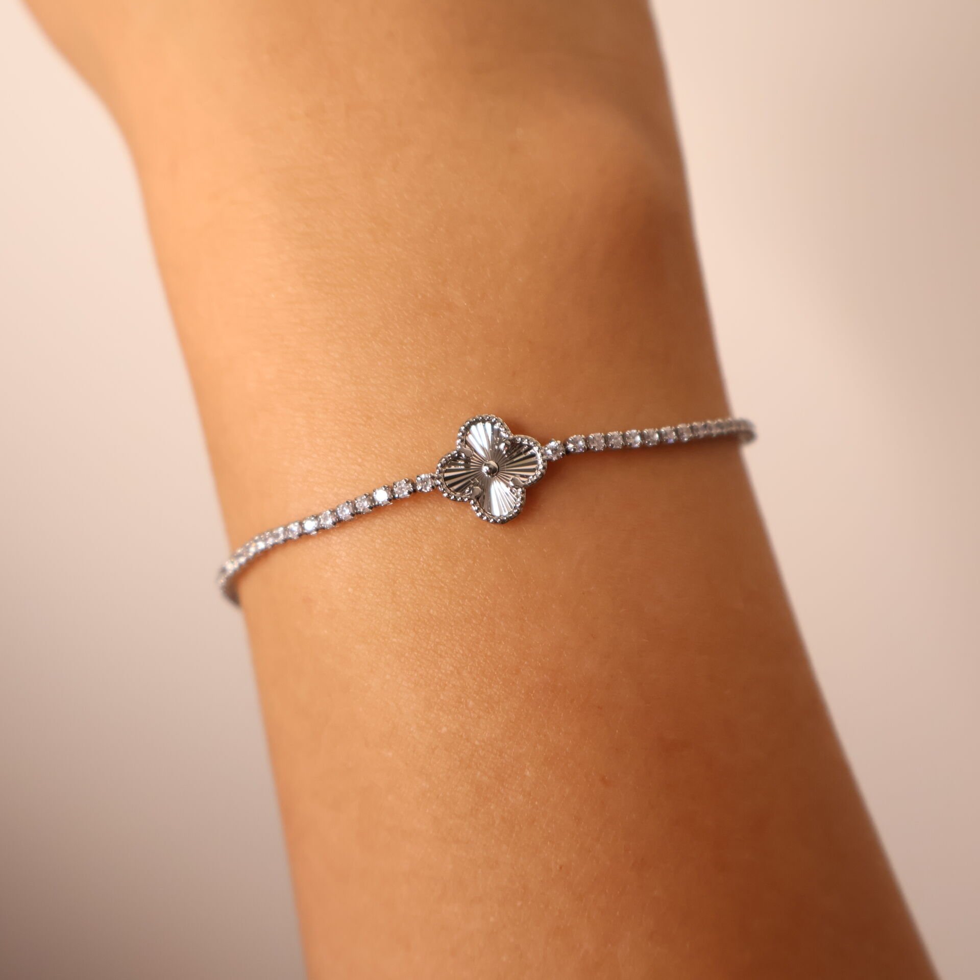 Bloom Van Cleef Bileklik Silver