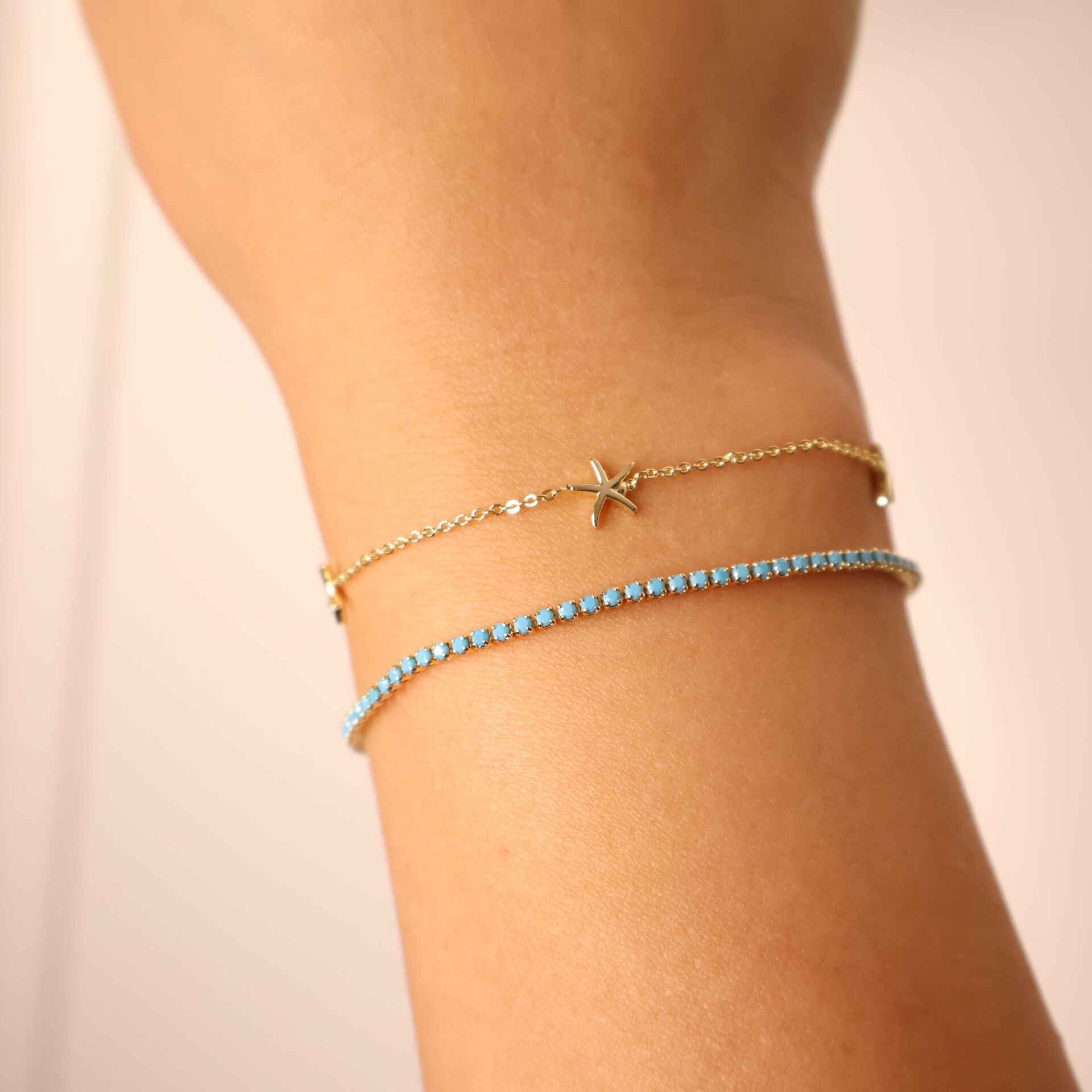 Sea Breeze Bileklik Mavi taşlı