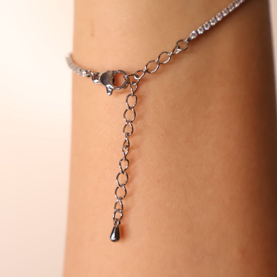 Silver Petal Bileklik