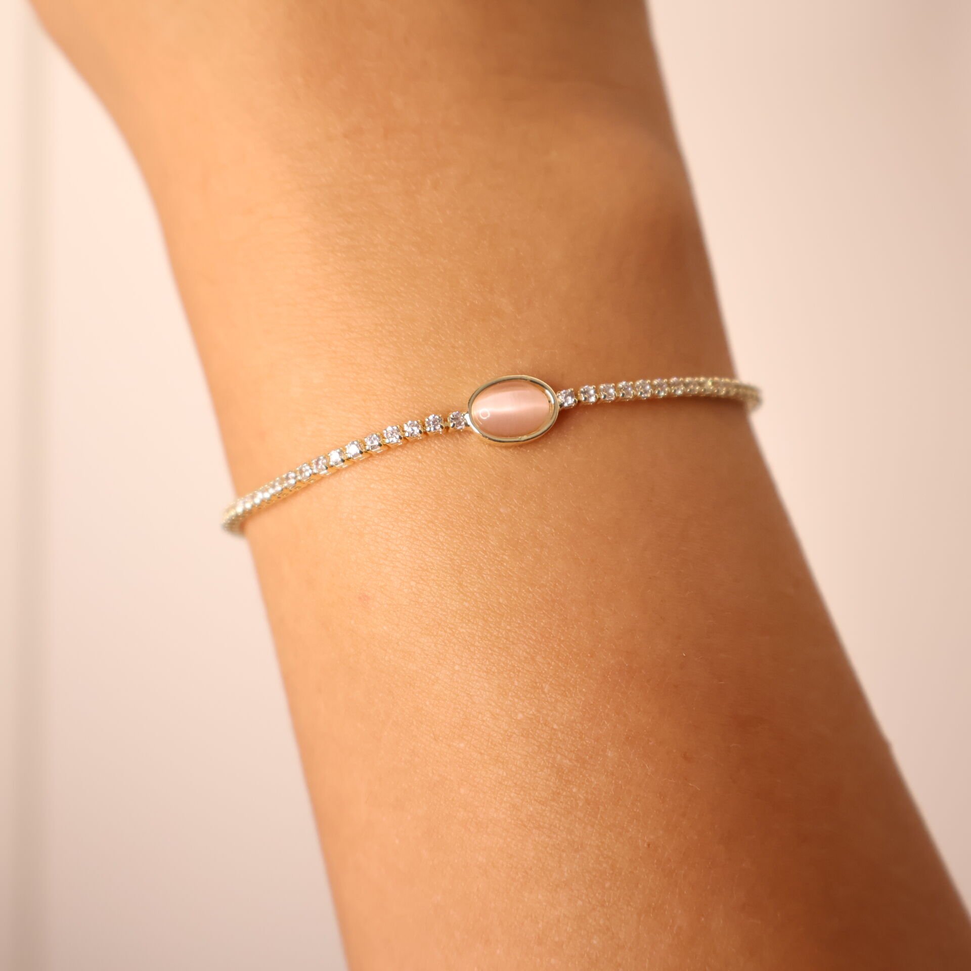 Coral Glow Bileklik Lila