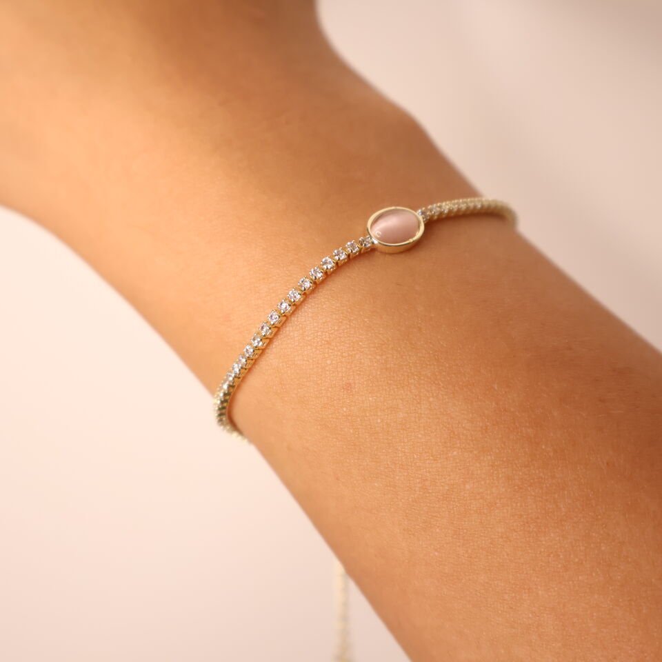 Coral Glow Bileklik Lila