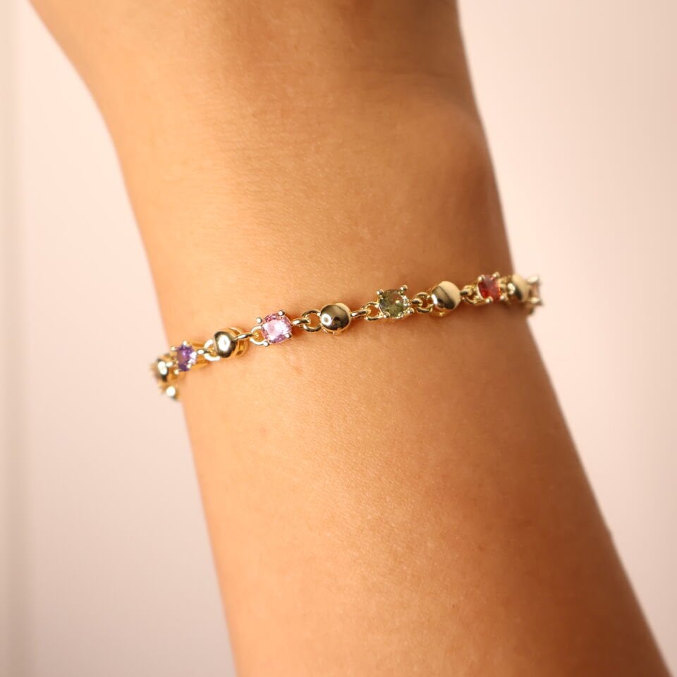 Pastel Charm Bileklik Renkli