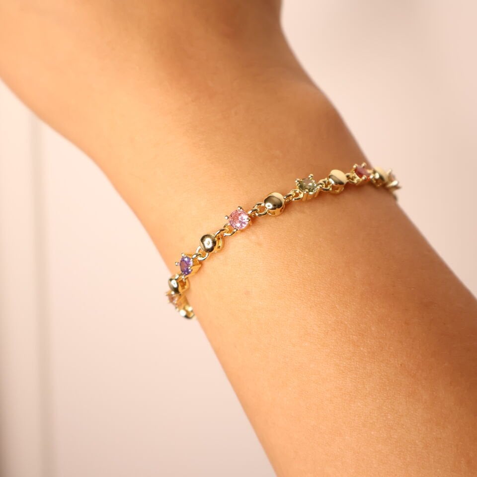 Pastel Charm Bileklik Renkli