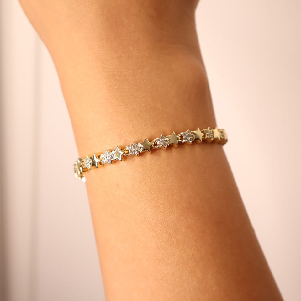 Starlight Charm Bileklik Gold