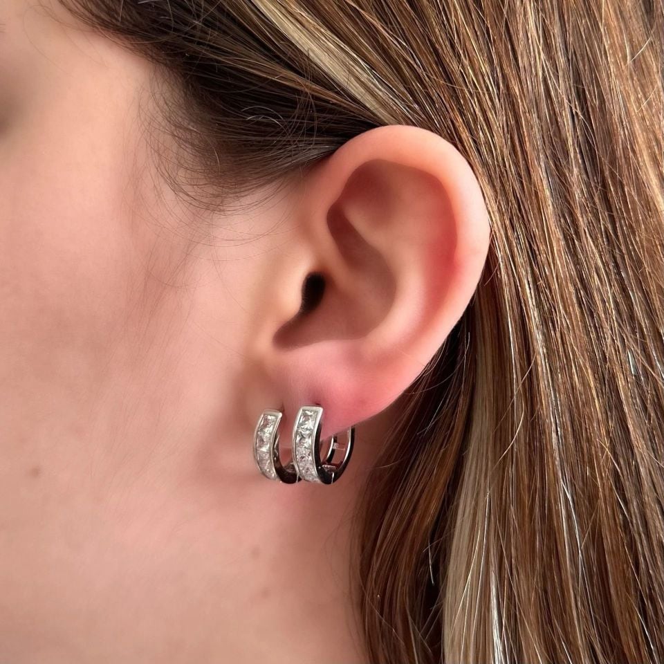 Aurora Küpe Silver