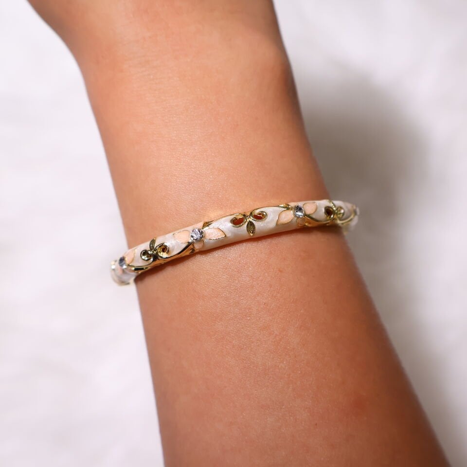 Peach Bloom Bilezik Mavi