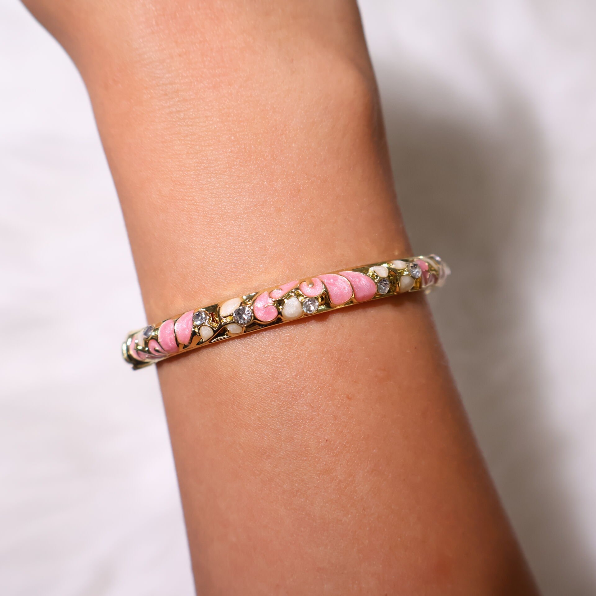 Peach Bloom Bilezik Pembe