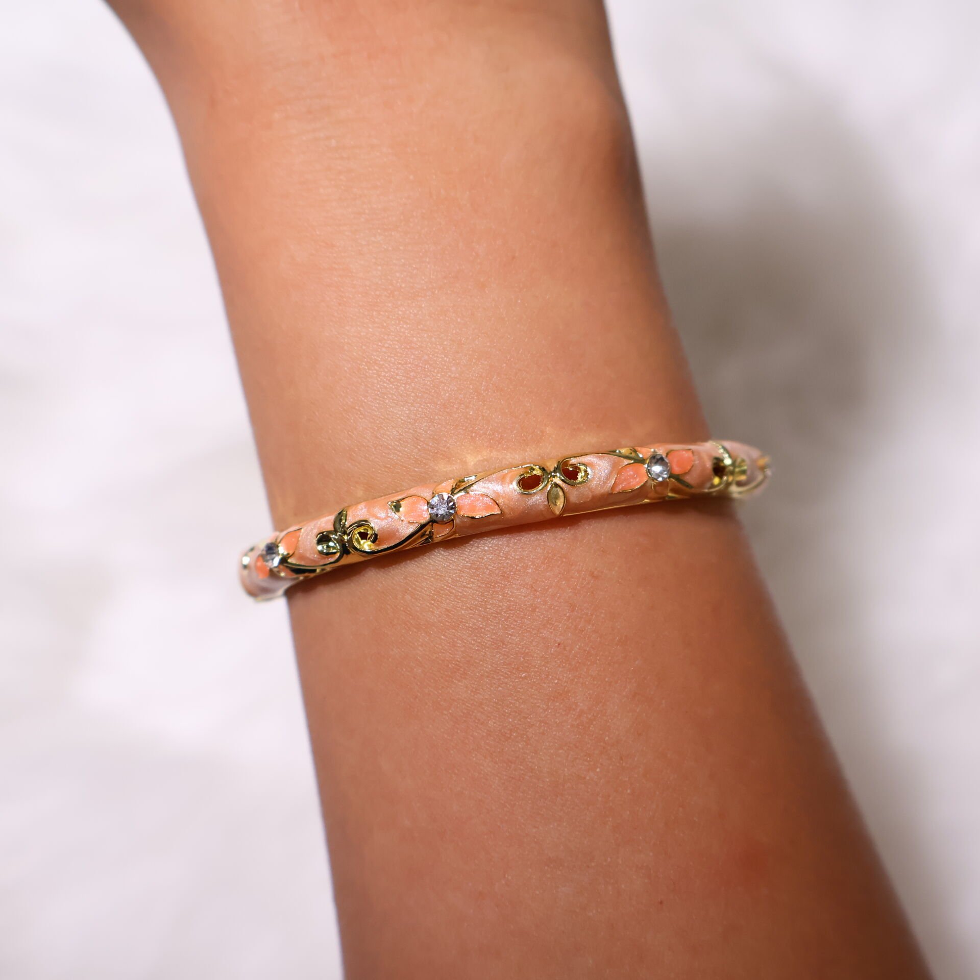 Peach Bloom Bilezik Turuncu