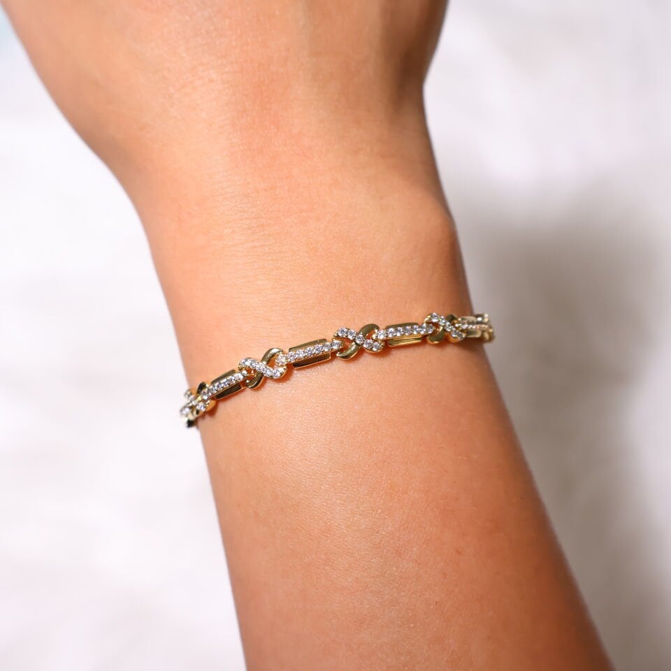 Twinkle Kiss Bileklik 18K Gold