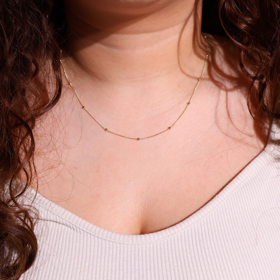 Point İnce Zincir Kolye