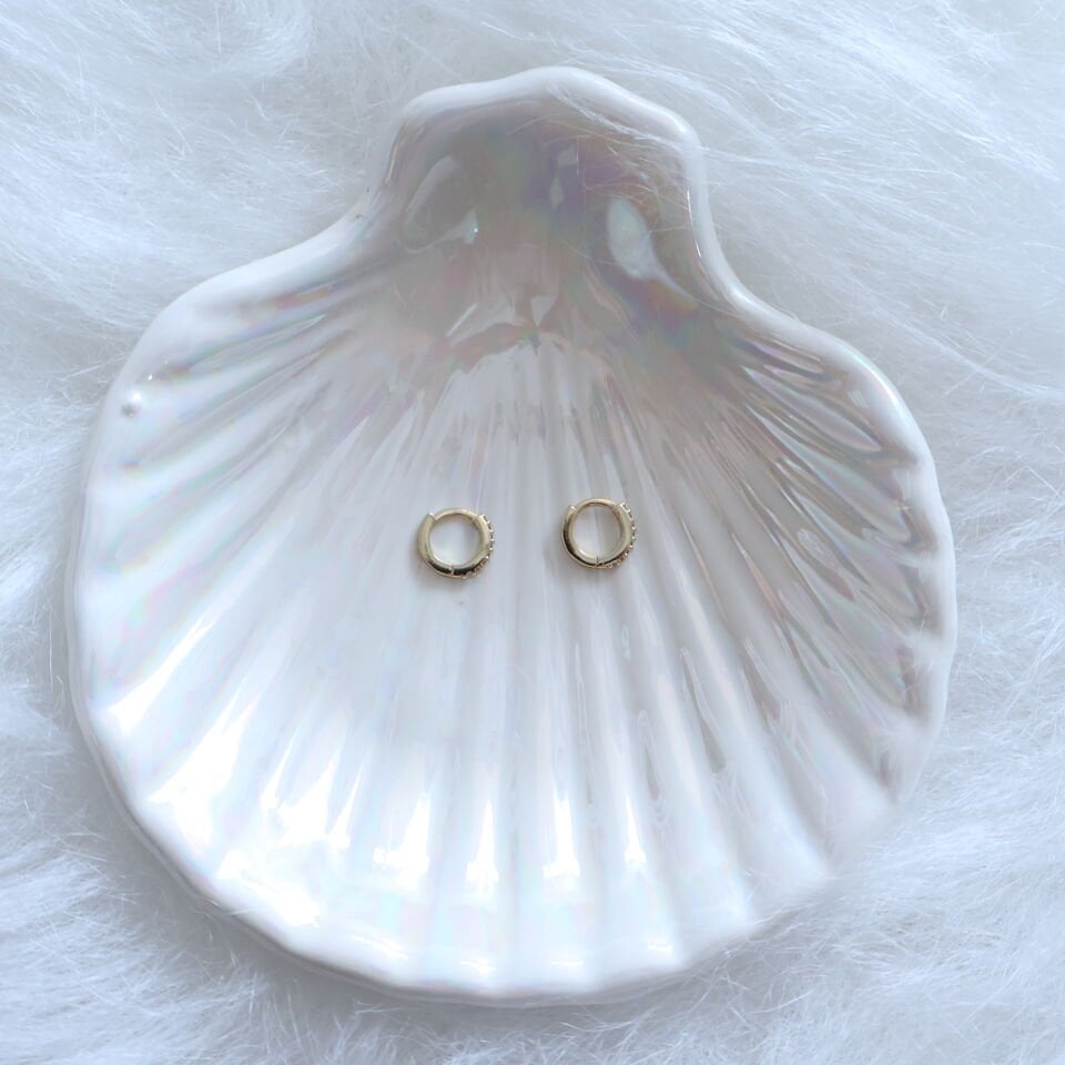 Klasik Taşlı Baby Küpe