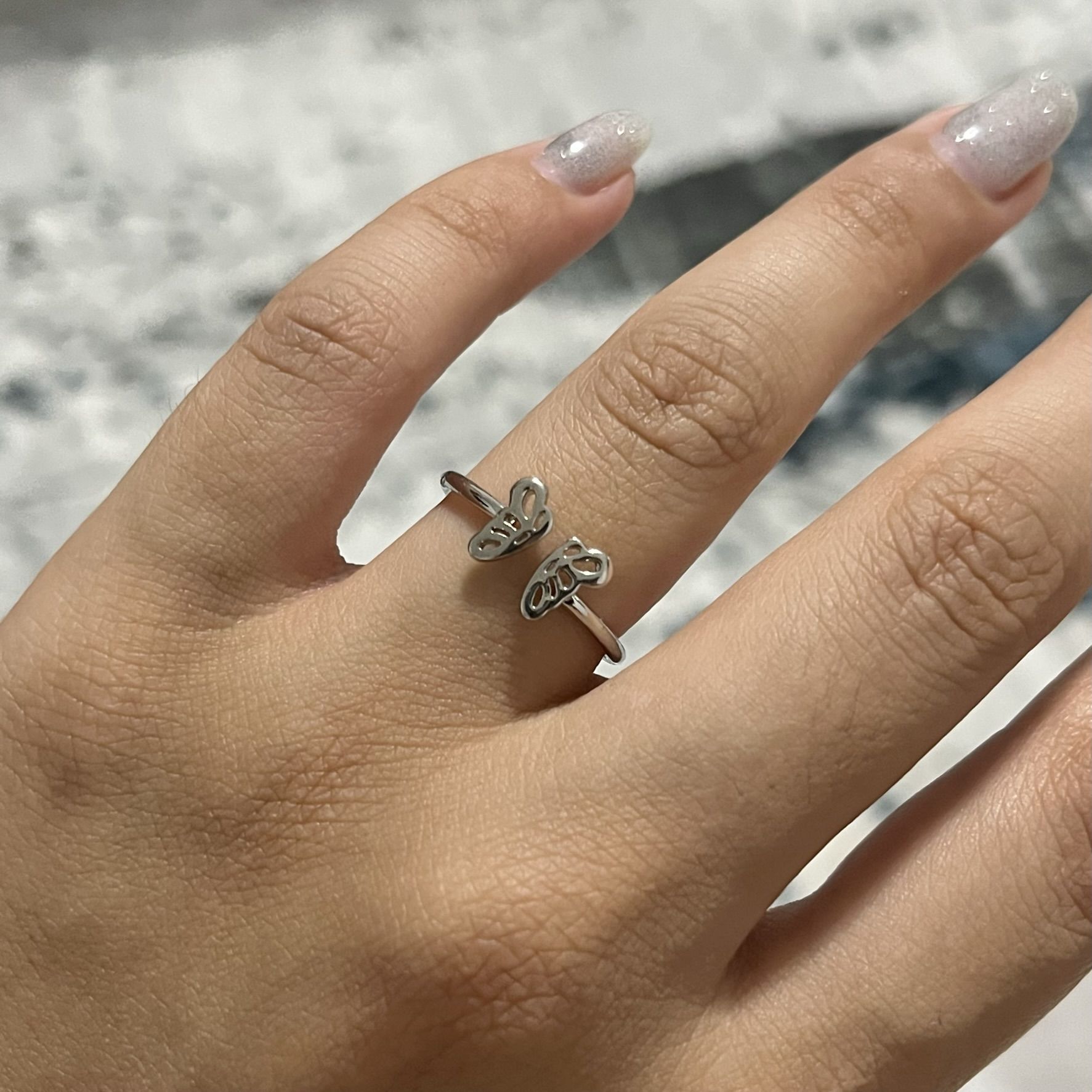 Kelebek Yüzük (Silver)