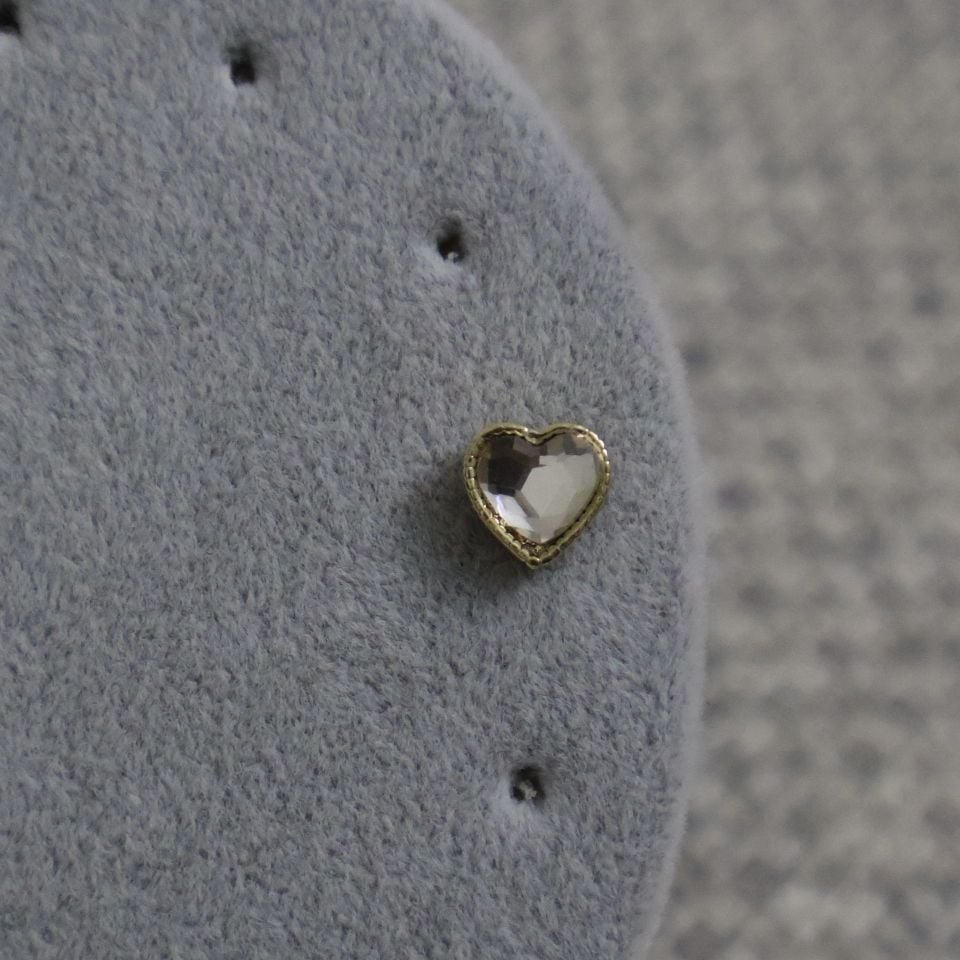Kalp Piercing 2 Silver