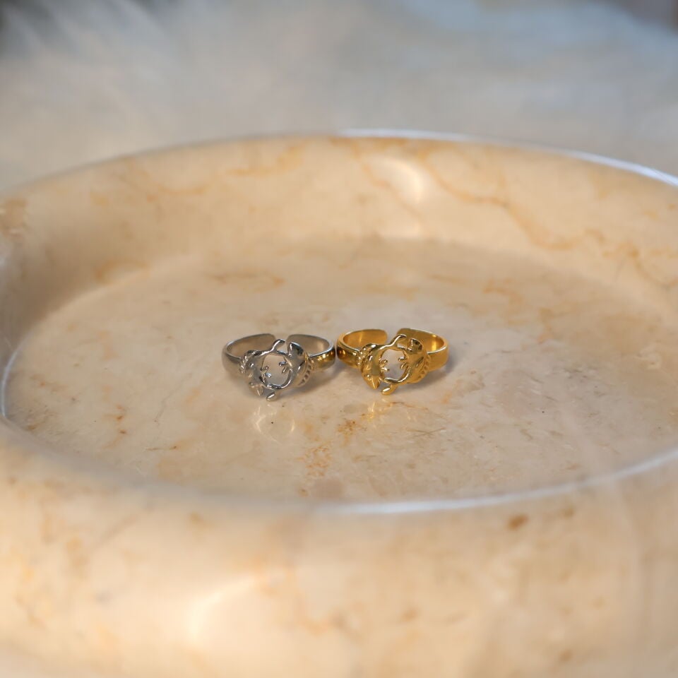 Ocean Yüzük Silver