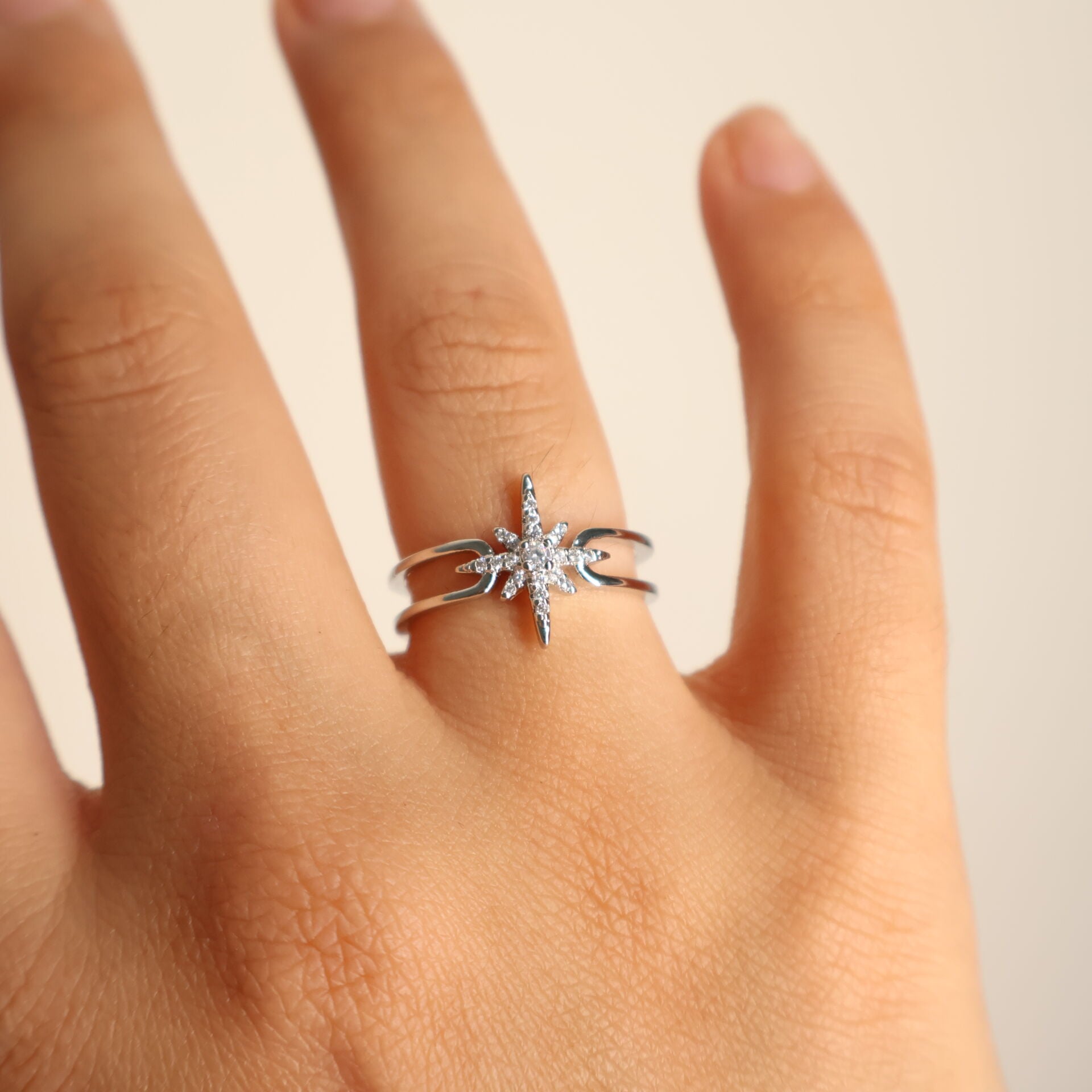 North Star Yüzük Silver