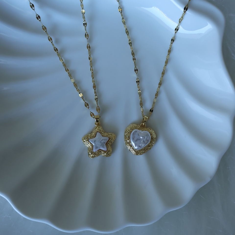 Celestine Çelik Kolye