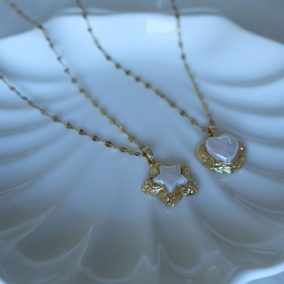 Celestine Çelik Kolye