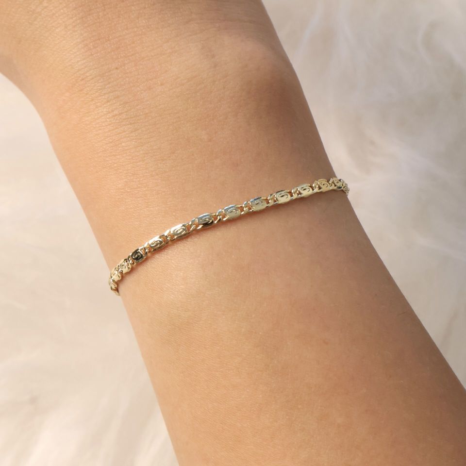 Espanzer Zincir Bileklik Unisex