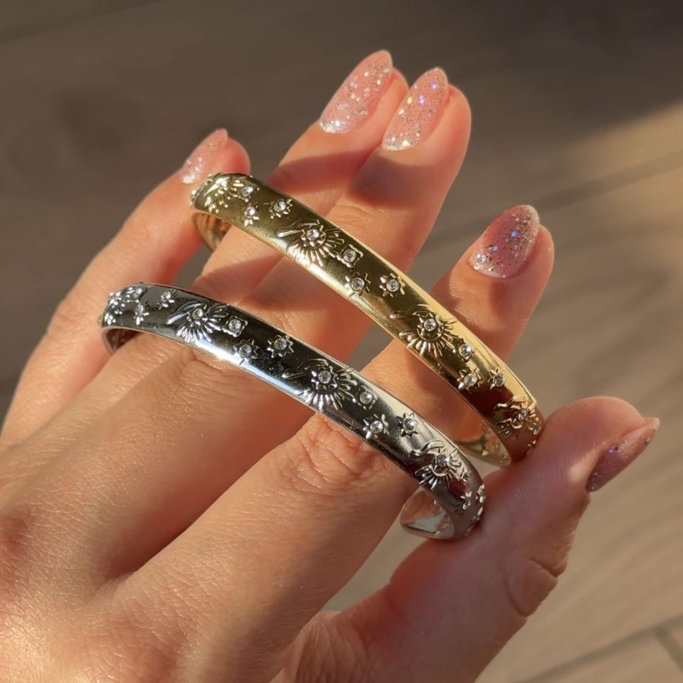 Solara Çelik Bilezik Silver