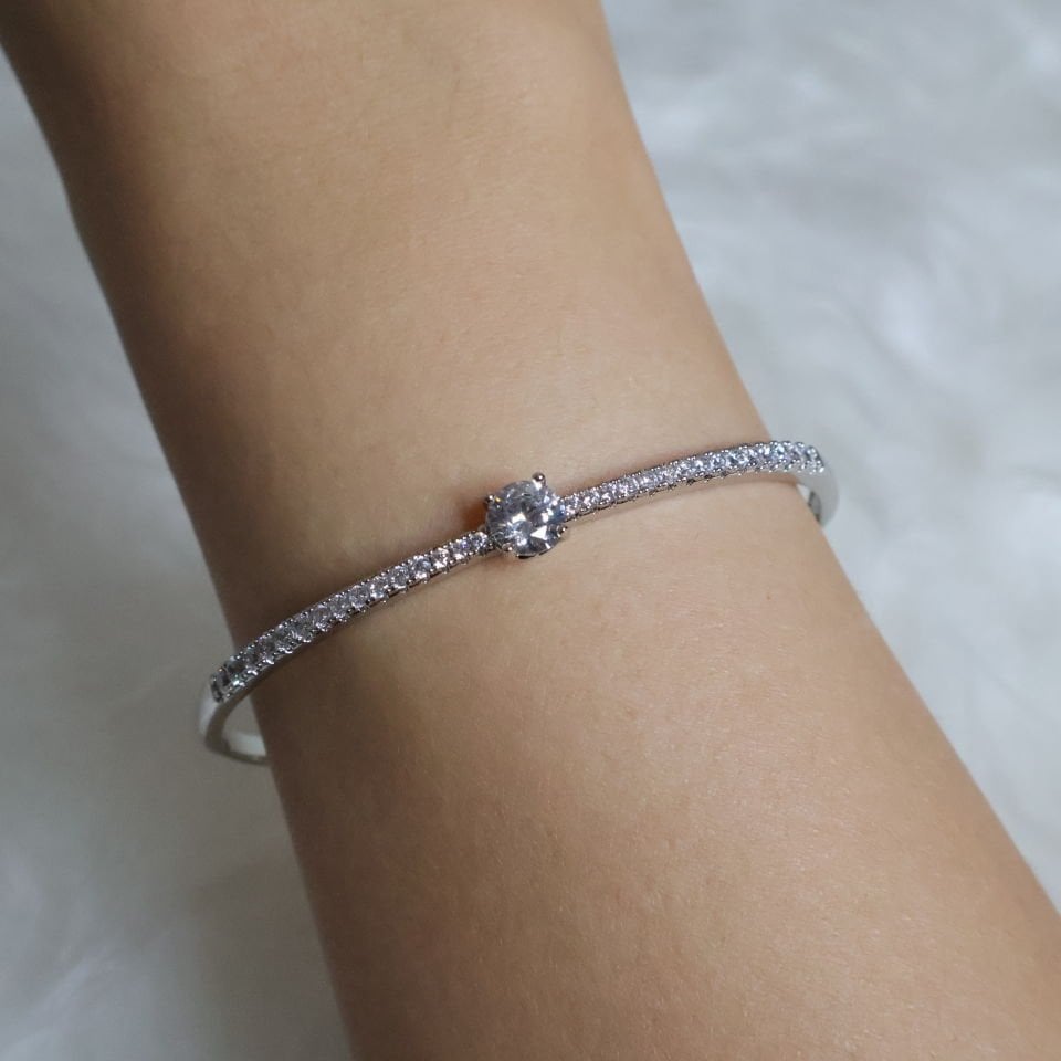 Tektaş Kelepçe Silver