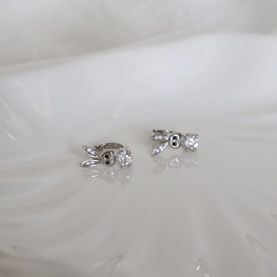 Bunny Halka Küpe 18K Gold