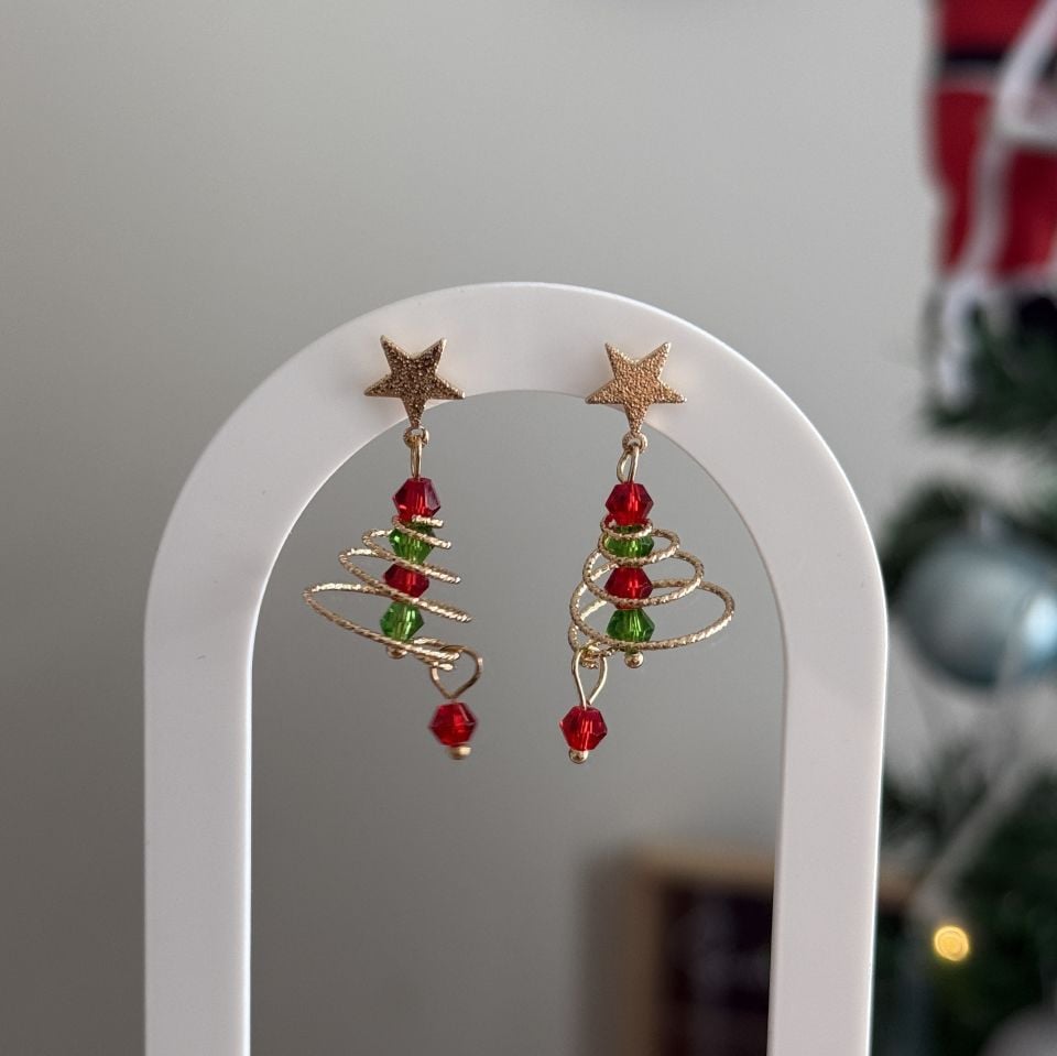 Yılbaşı Ağacı Küpe