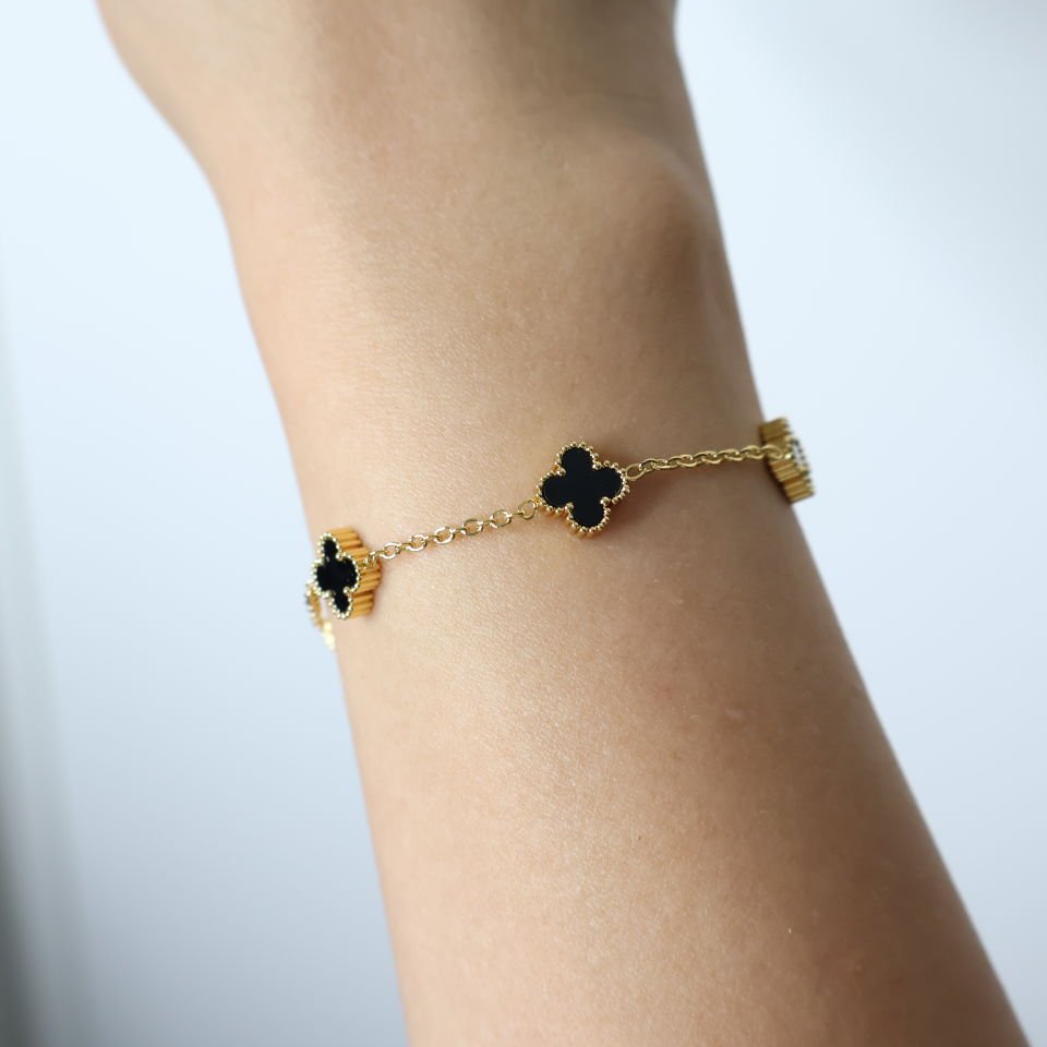 Van Cleef Çelik Bileklik