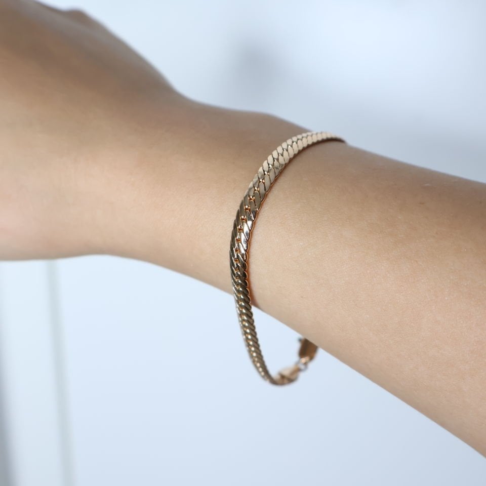 Kalın Zincir Unisex Bileklik