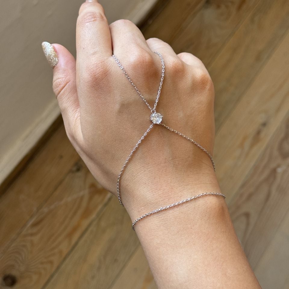 Tek Taş Şahmeran Silver