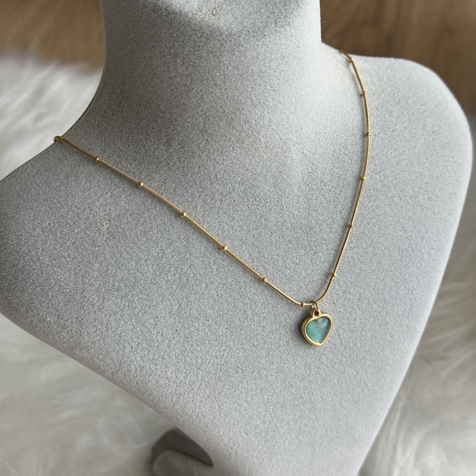 Vintage Çelik Kolye