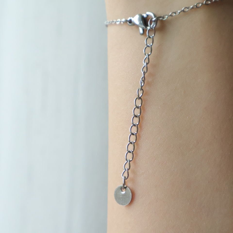 Van Cleef Model Çelik Bileklik Model2 - Silver