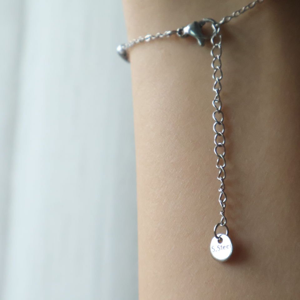 Van Cleef Model Çelik Bileklik Model3 - Silver