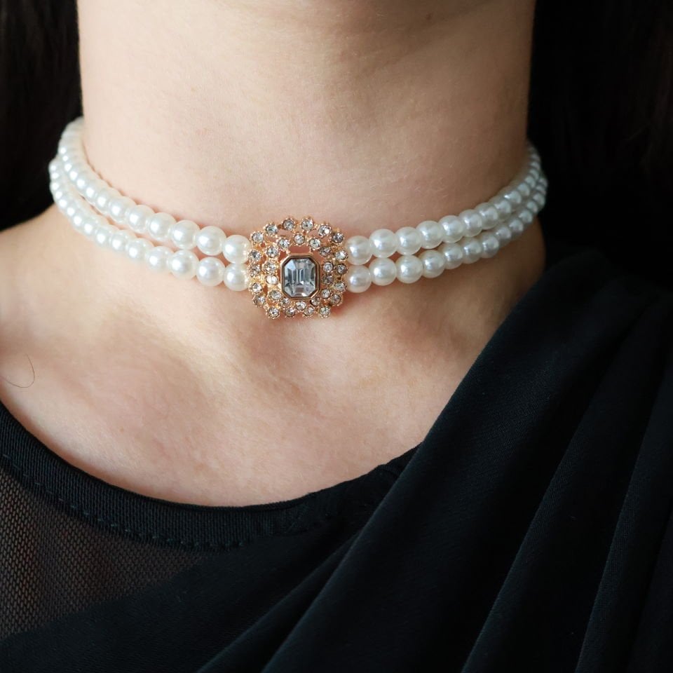 Vintage Choker Kolye