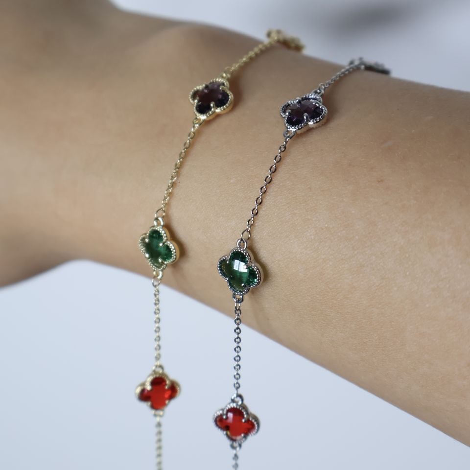 Van Cleef Taşlı Bileklik