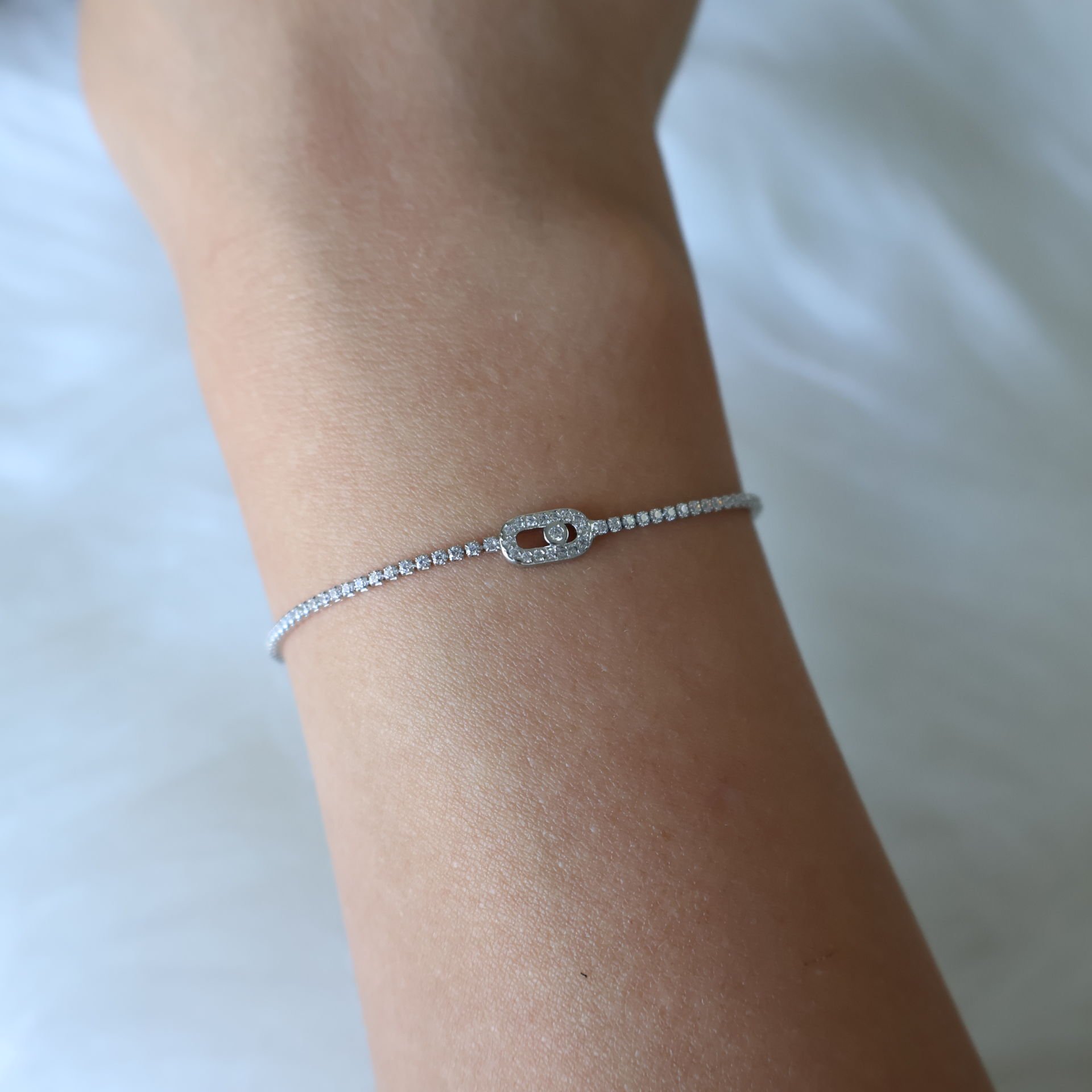 Messika Bileklik Model1 - Silver