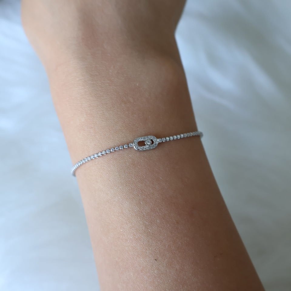 Messika Bileklik Model1 - Silver