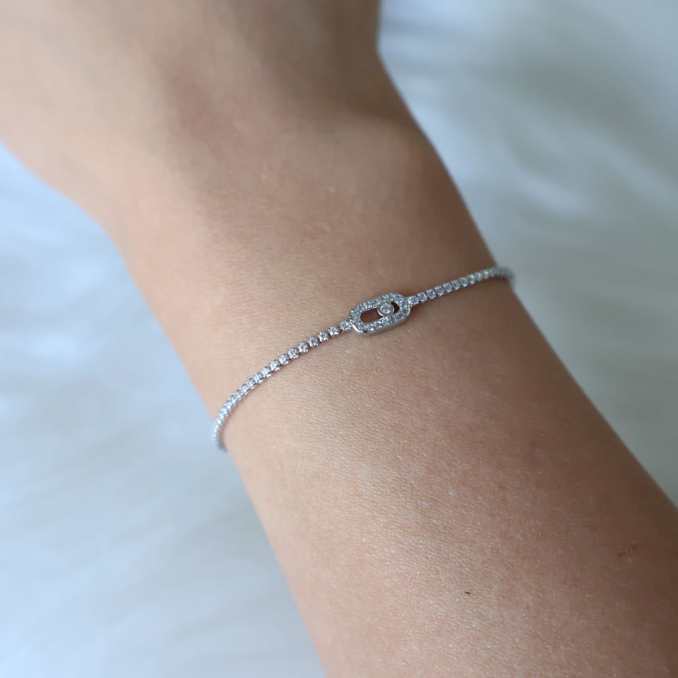 Messika Bileklik Model1 - Silver