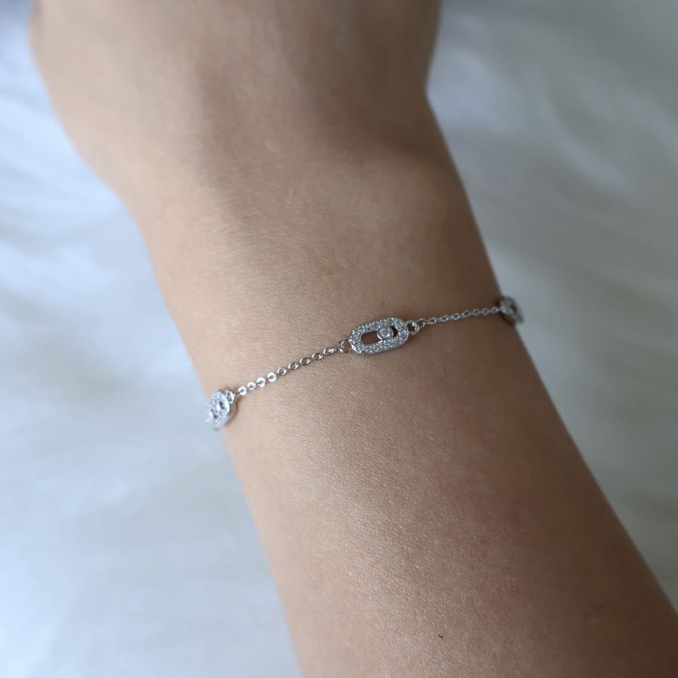 Messika Bileklik Model2 - Silver