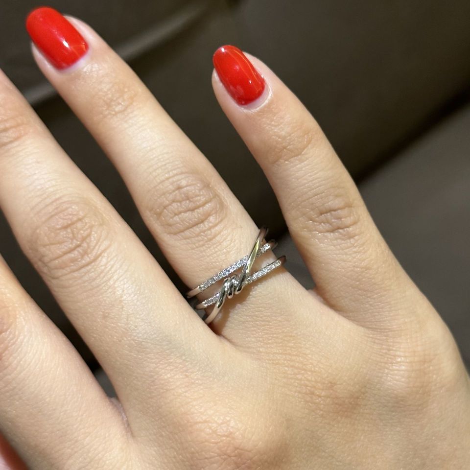 Taşlı Sarmal Yüzük